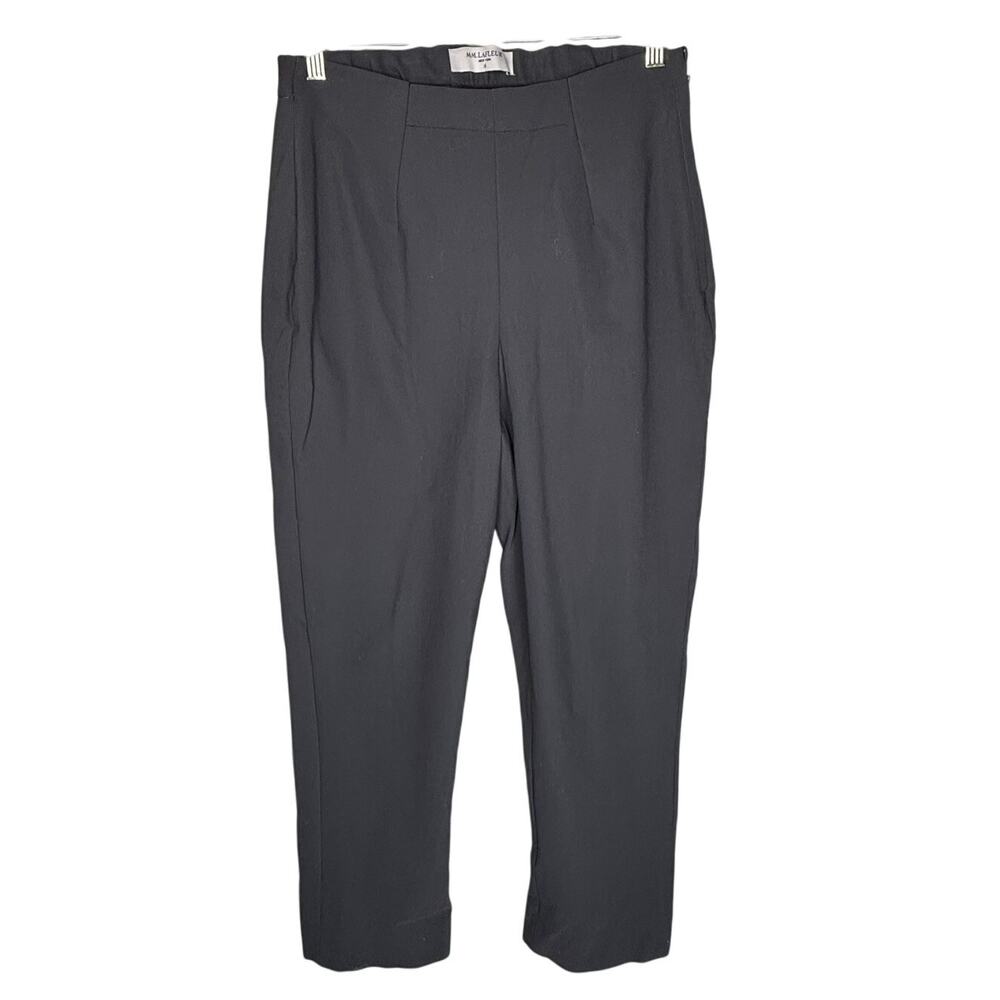 M.M. LaFleur Pants Women's +1 (29 Waist) Gray Cropped - Picture 4 of 4